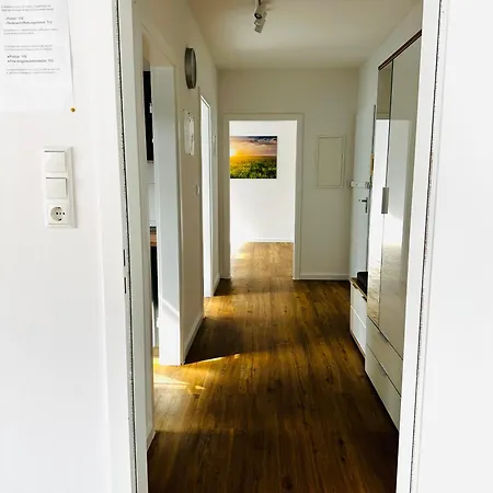 Apartmán Etagen-wohnung Nahe Flughafen Hamburg