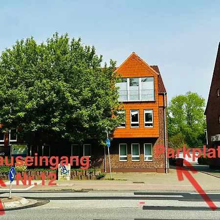 Apartmán Etagen-wohnung Nahe Flughafen Hamburg Norderstedt